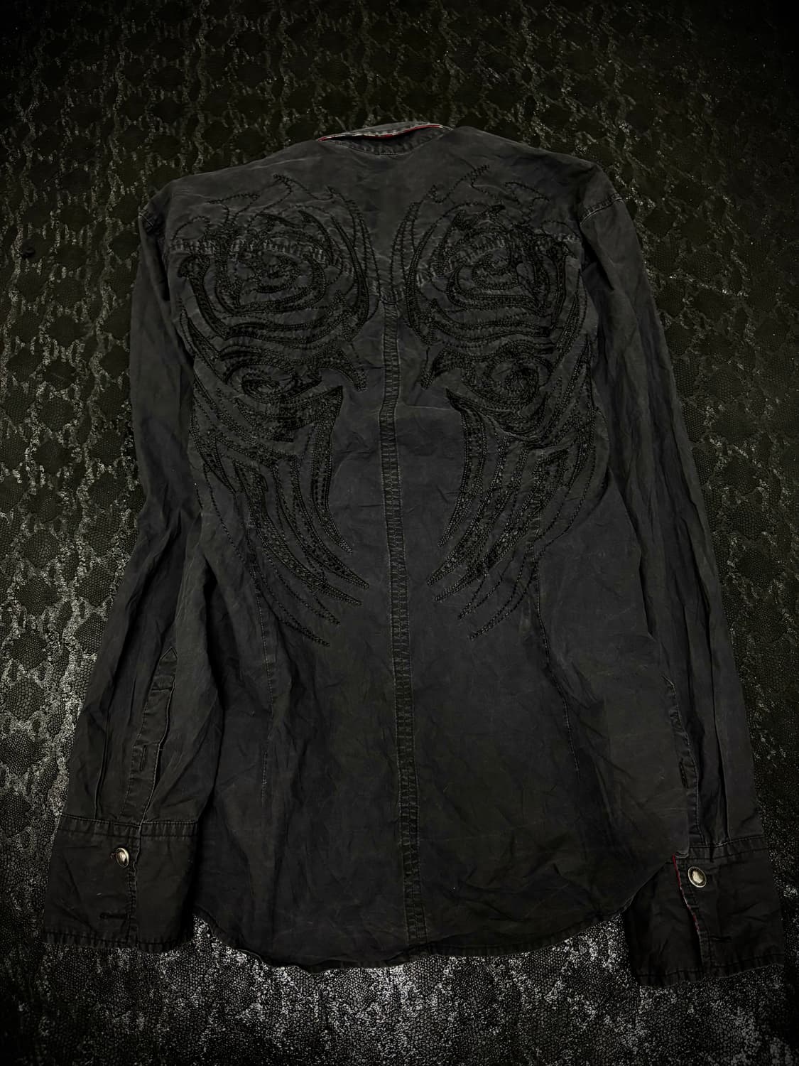 “Vintage”00’s V-Kei Tribal Wings Shirts 상품이미지6