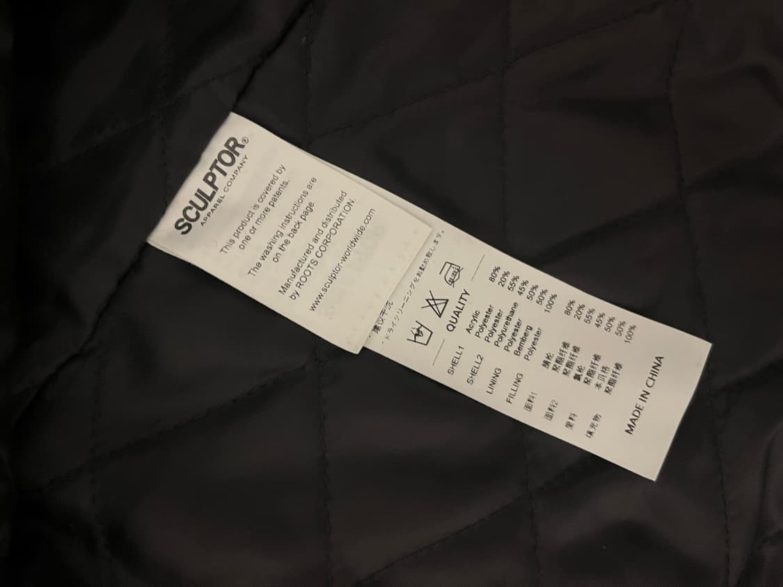 스컬프터 Faux Mongolian Shearling Jacket Bla 상품이미지3