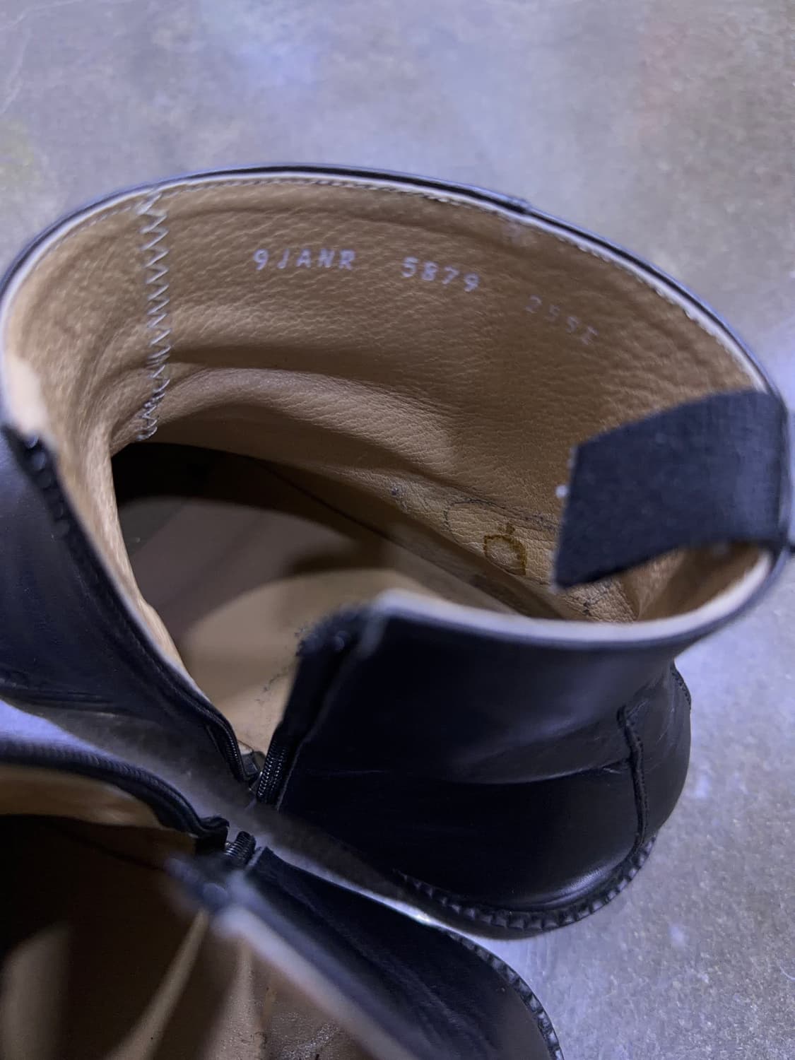 mmrb 메모러블 사이드 지퍼 부츠 블랙 255 상품이미지10