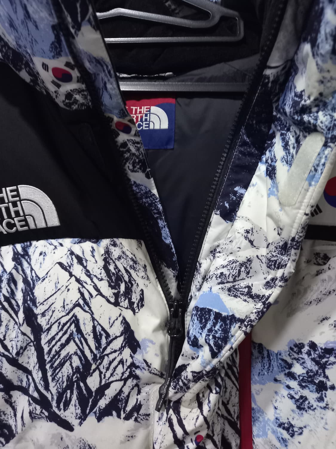 노스페이스 팀코리아 국가대표 베이징 올림픽 설산 다운파카패딩 110 상품이미지3