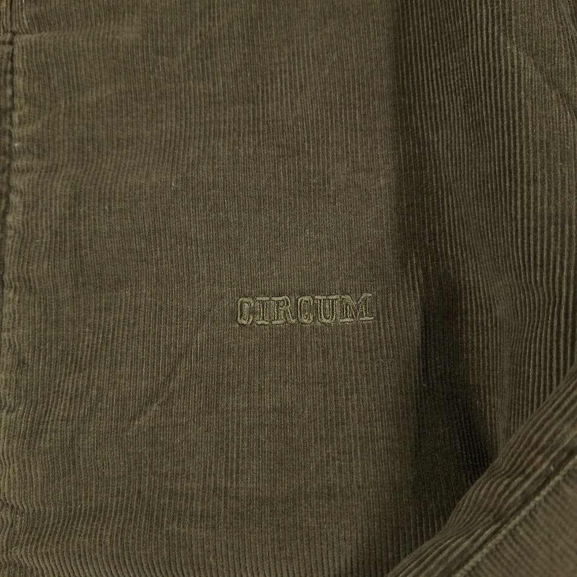 CIRCUM JP 카키 코듀로이 골덴 암패치 투웨이 이너플리스 기모 자켓 상품이미지6
