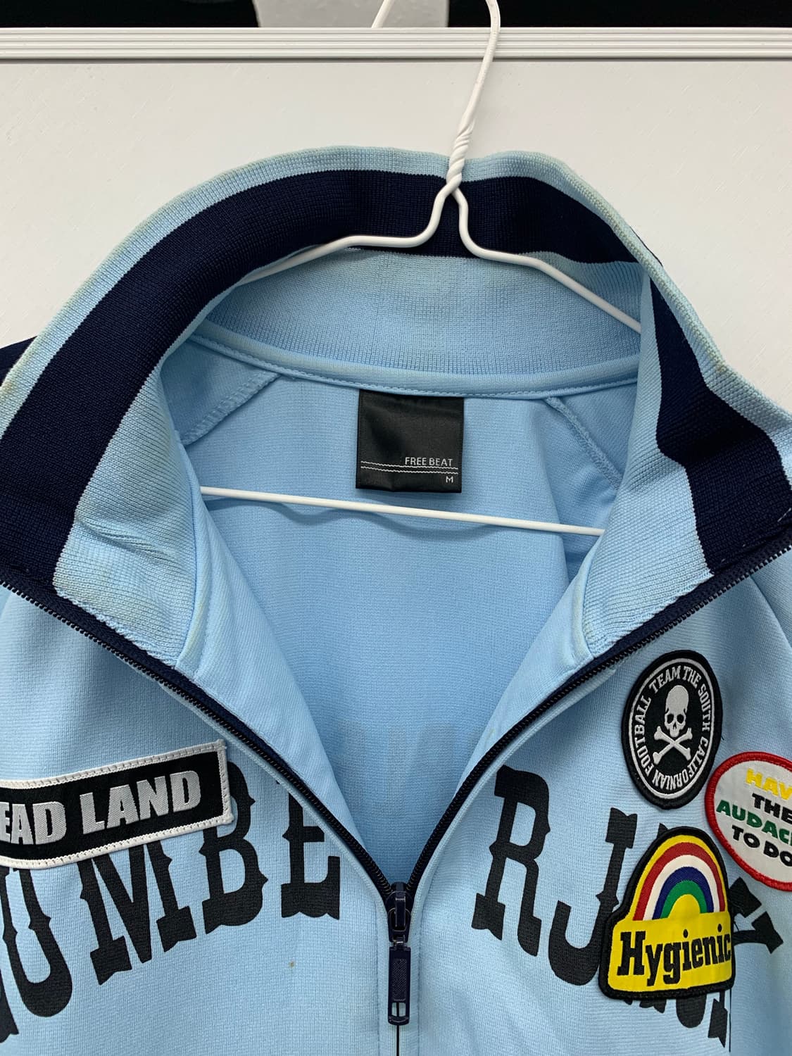 Free beat 소라 패치 반팔 져지 상품이미지7