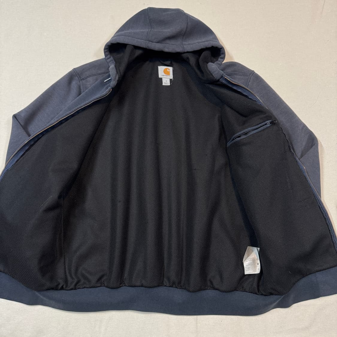 S) 칼하트 레인디펜더 워크웨어 써멀 후드집업 상품이미지5