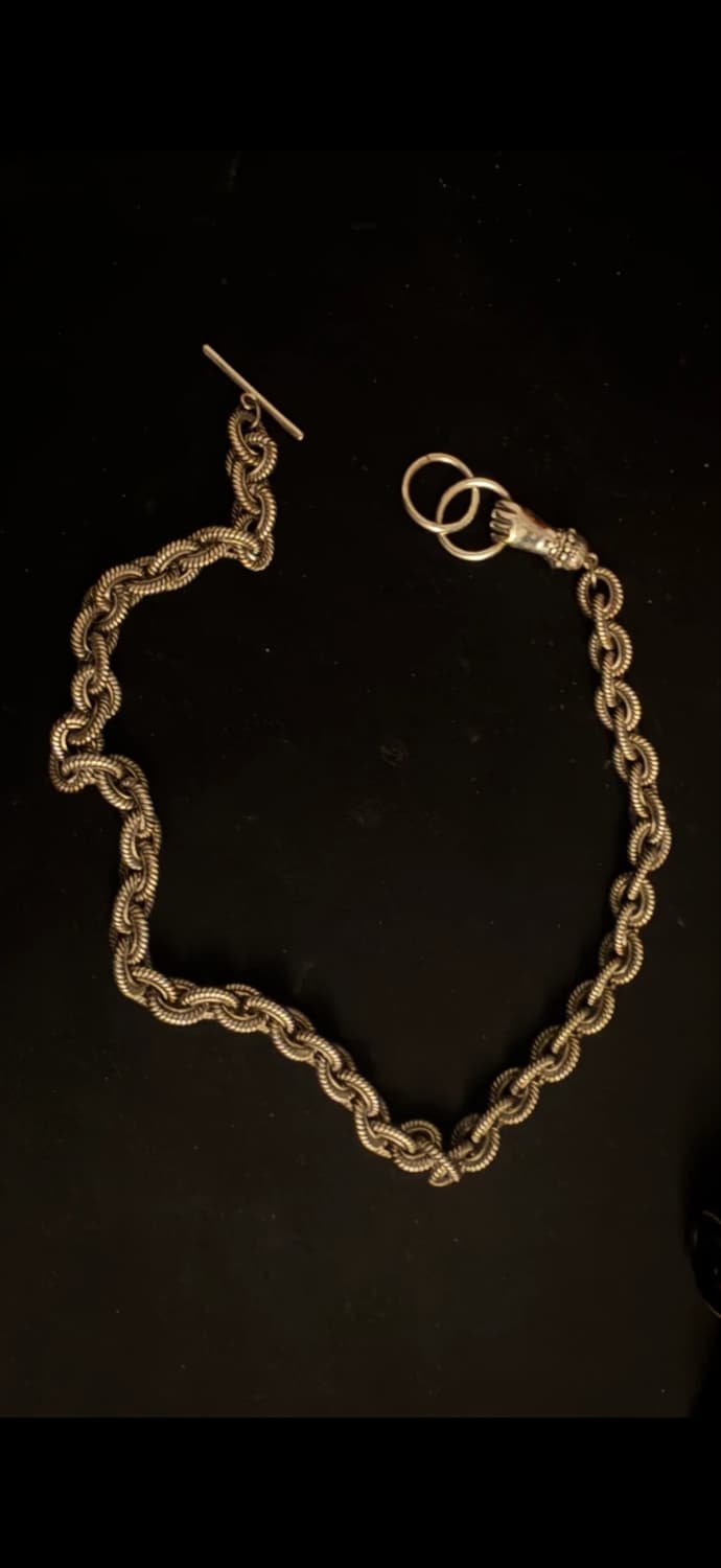 파나쉬 Grab Your Eye Hand Clasp Necklace 상품이미지3