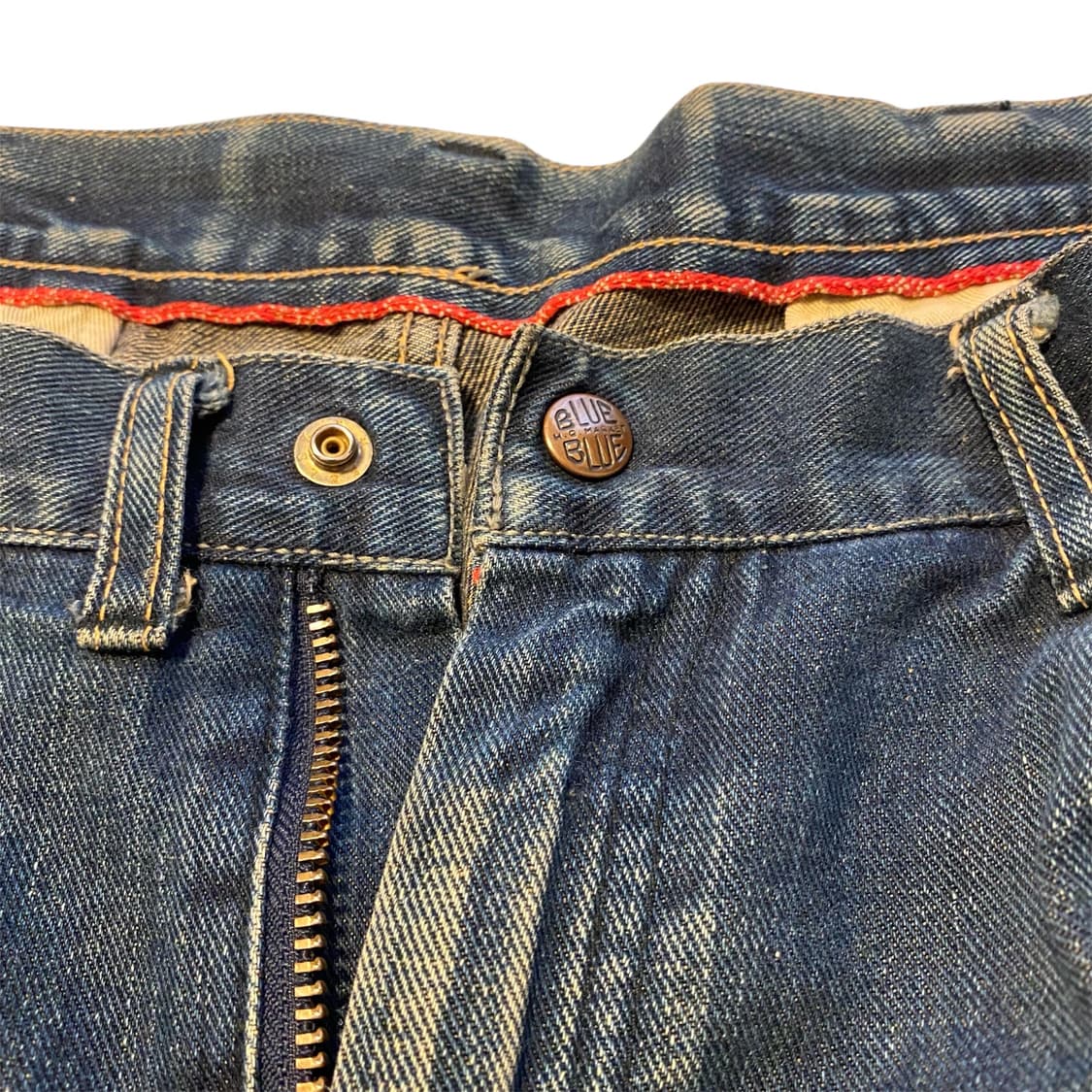 Blue Blue 와이드 컷오프 데님팬츠 상품이미지3