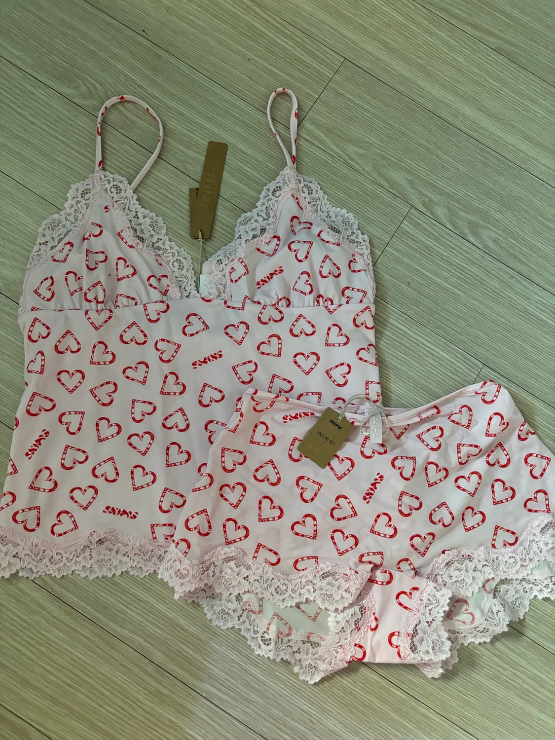 스킴스 홀리데이 캐미 쇼츠 세트 상품이미지7