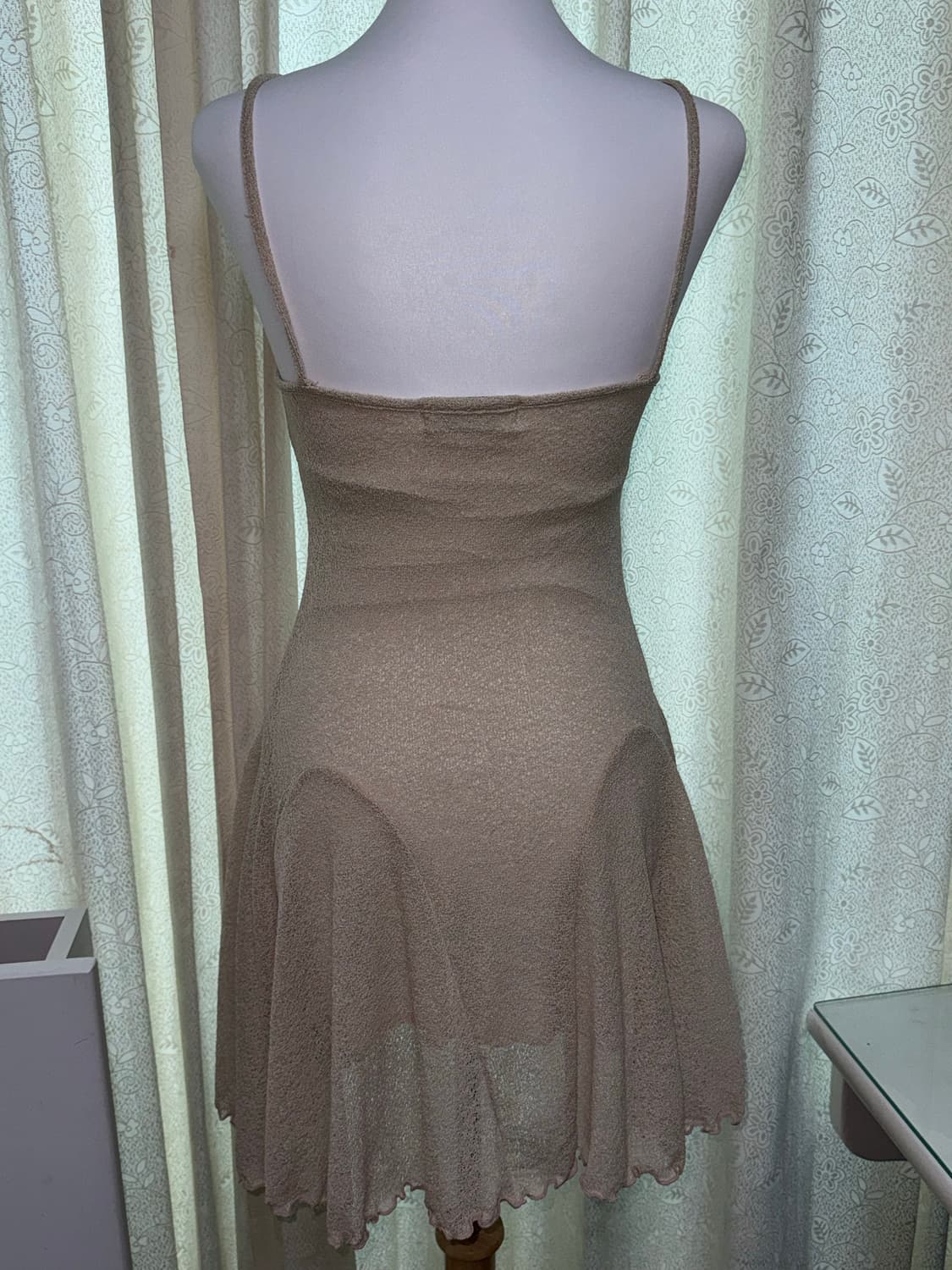 Betty boop tie flare mini dress 상품이미지4