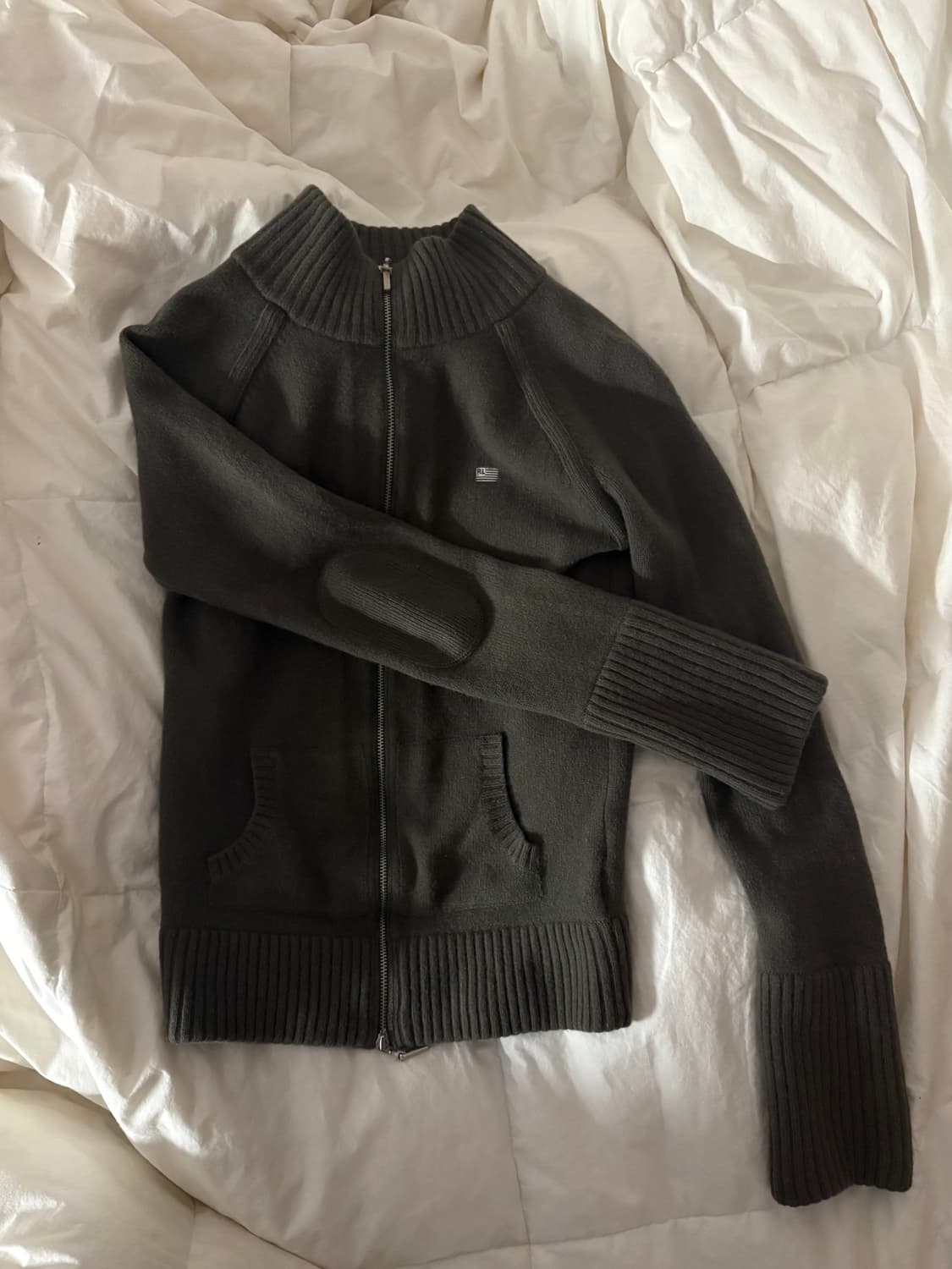 폴로 투웨이 니트집업 상품이미지1