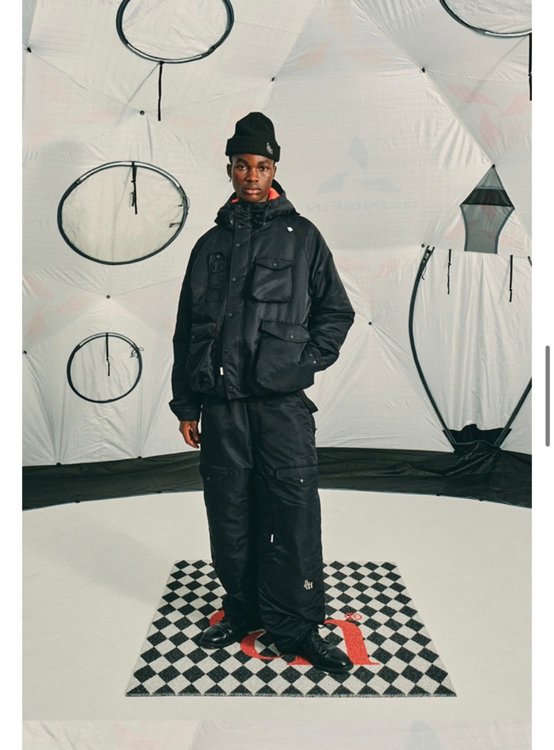 페치 선데이PRIMALOFT® SHAKER PARKA BLACK 팝니다 상품이미지8