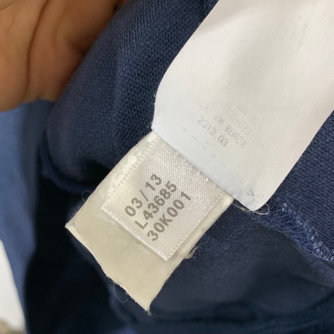 아디다스 네이비 유로파 트랙탑 져지 상품이미지4