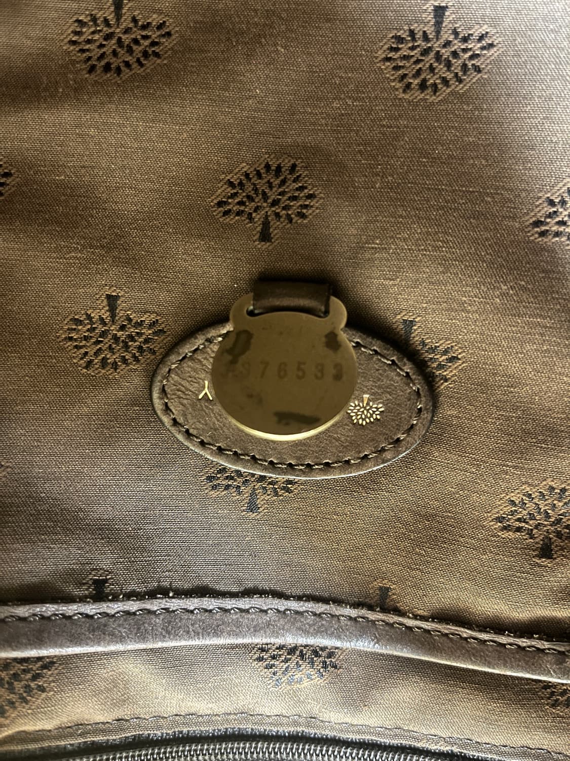 멀버리 Mulberry 가죽 사첼백 Rockley 라지 사이즈 상품이미지6