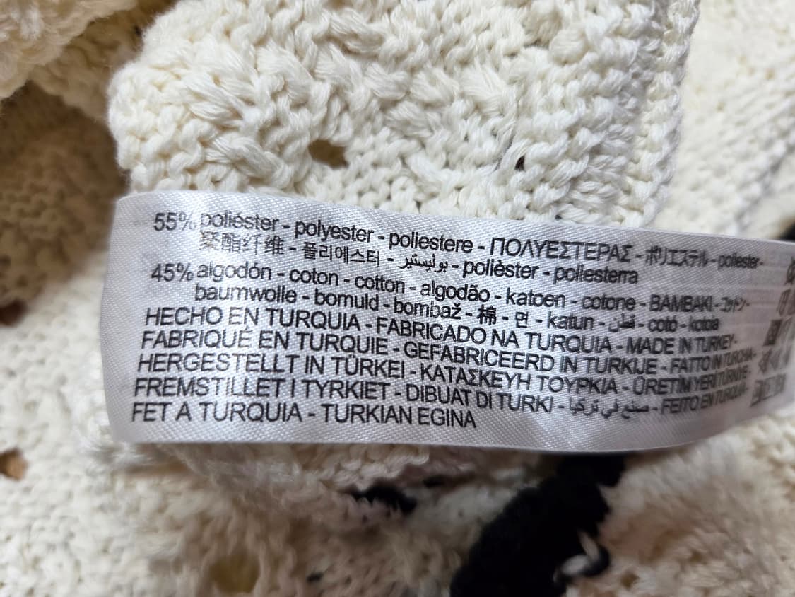 자라(ZARA) 뜨개 니트원피스 55-66 새상품 상품이미지9