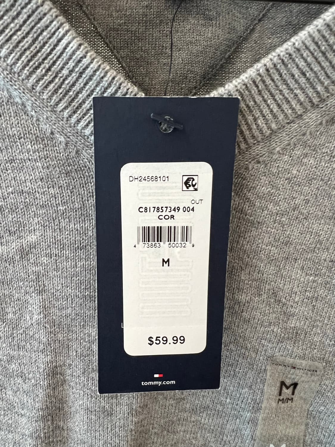 타미힐피거 / V넥니트 / M (100)  상품이미지5