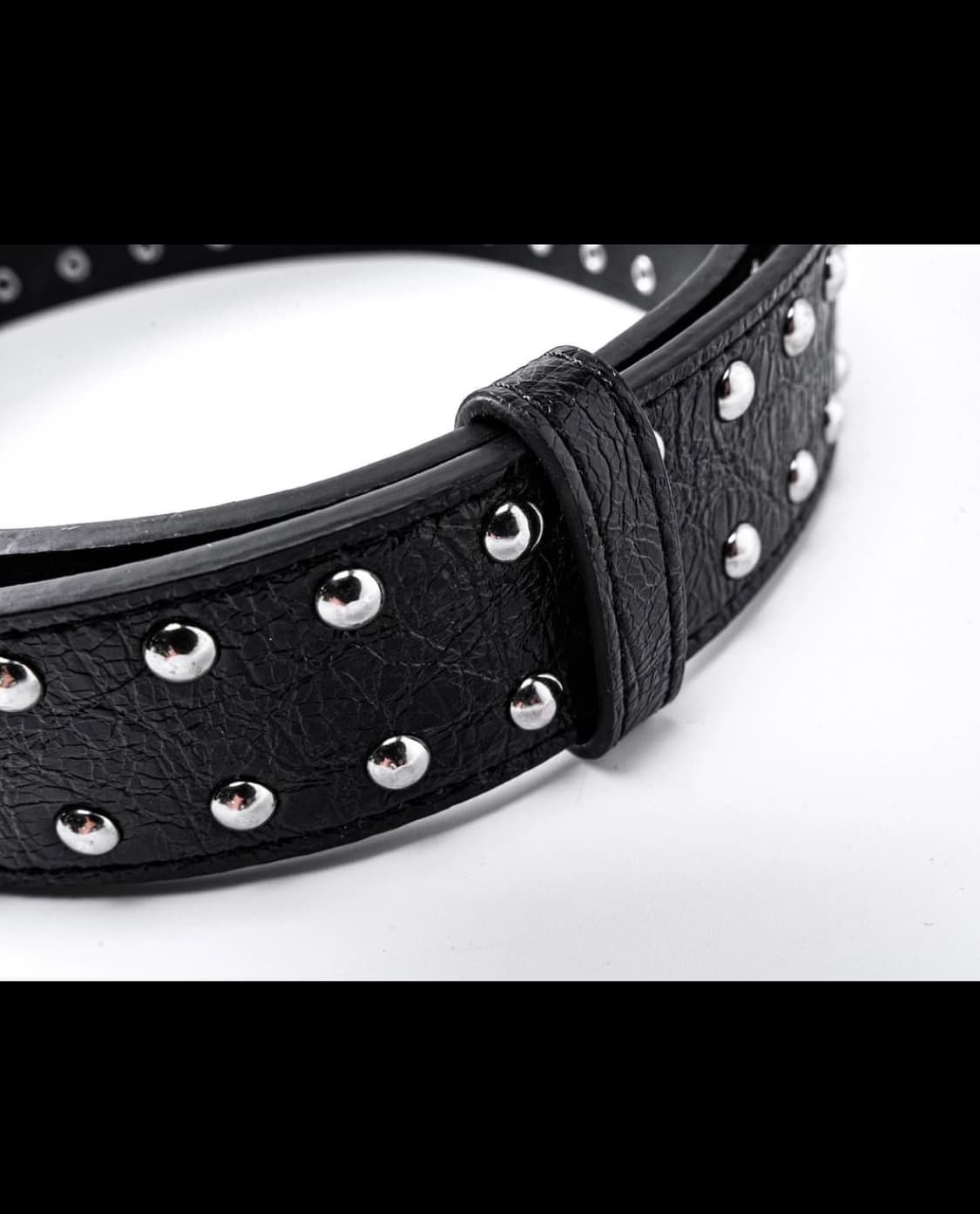 [새상품] 십자가 크로스 버클 볼트 스터드 벨트  상품이미지7