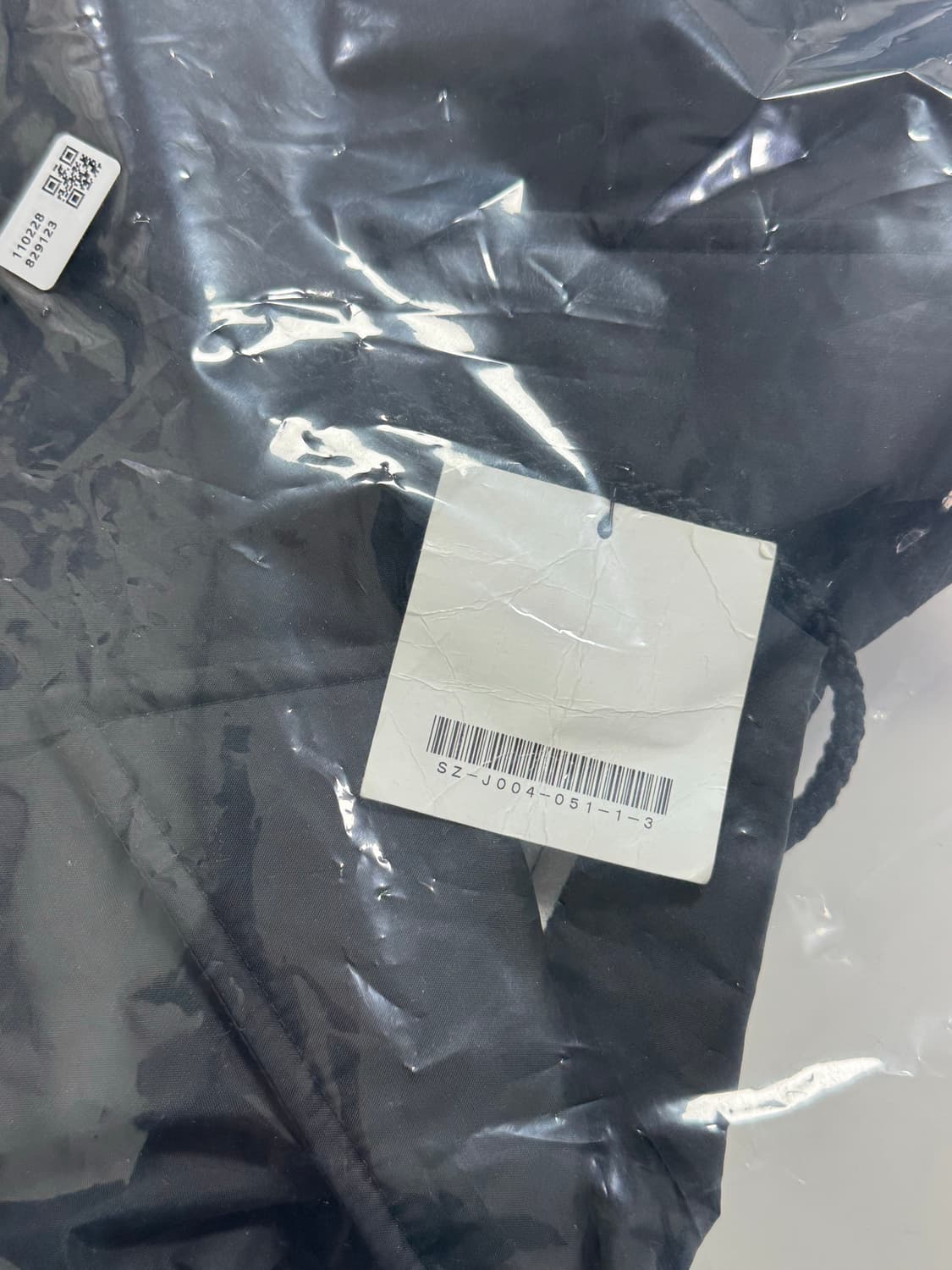 CDG 로고 코치 자켓 블랙 상품이미지2