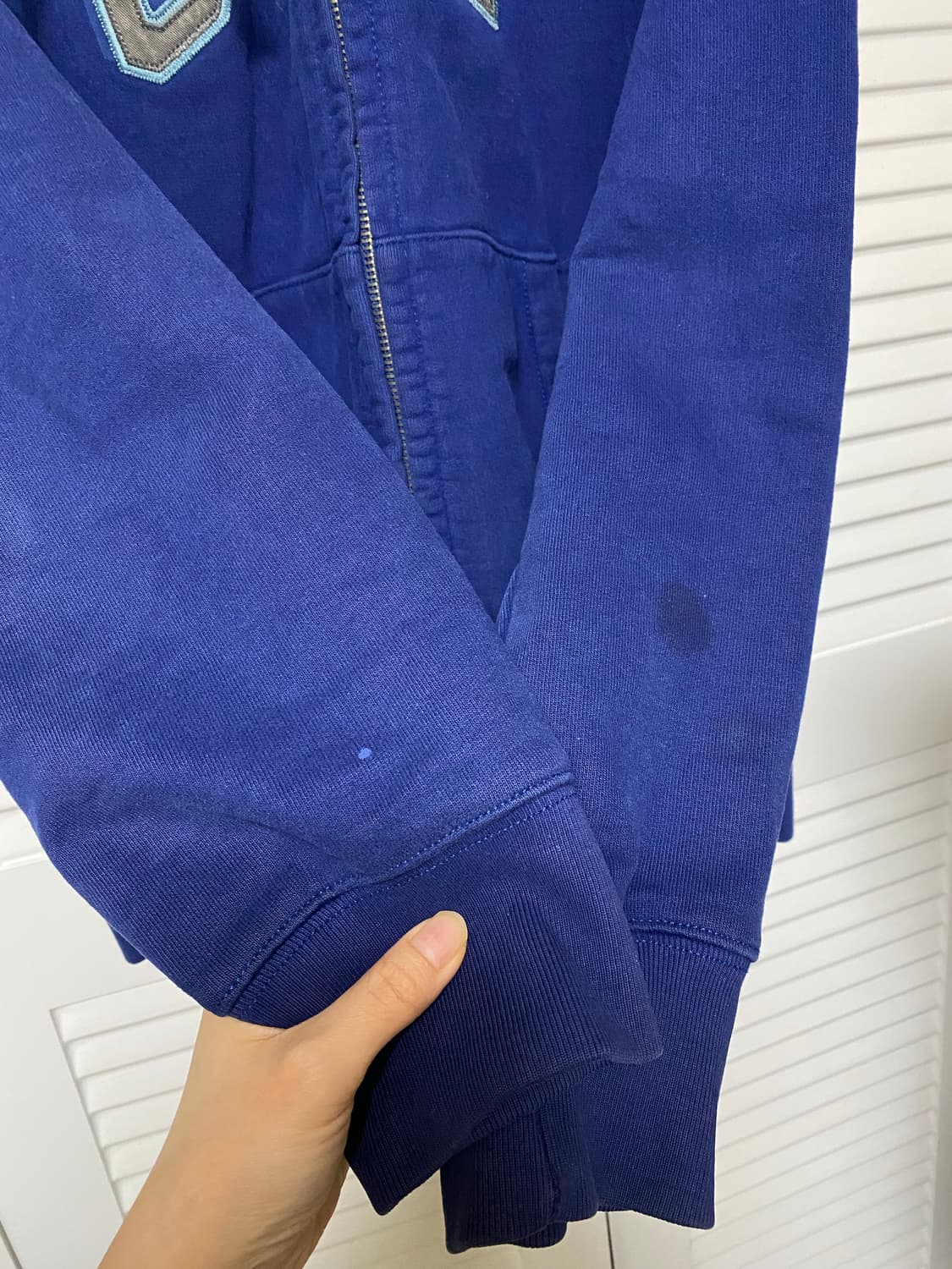 갭 후드집업 라지 블루컬러 상품이미지3