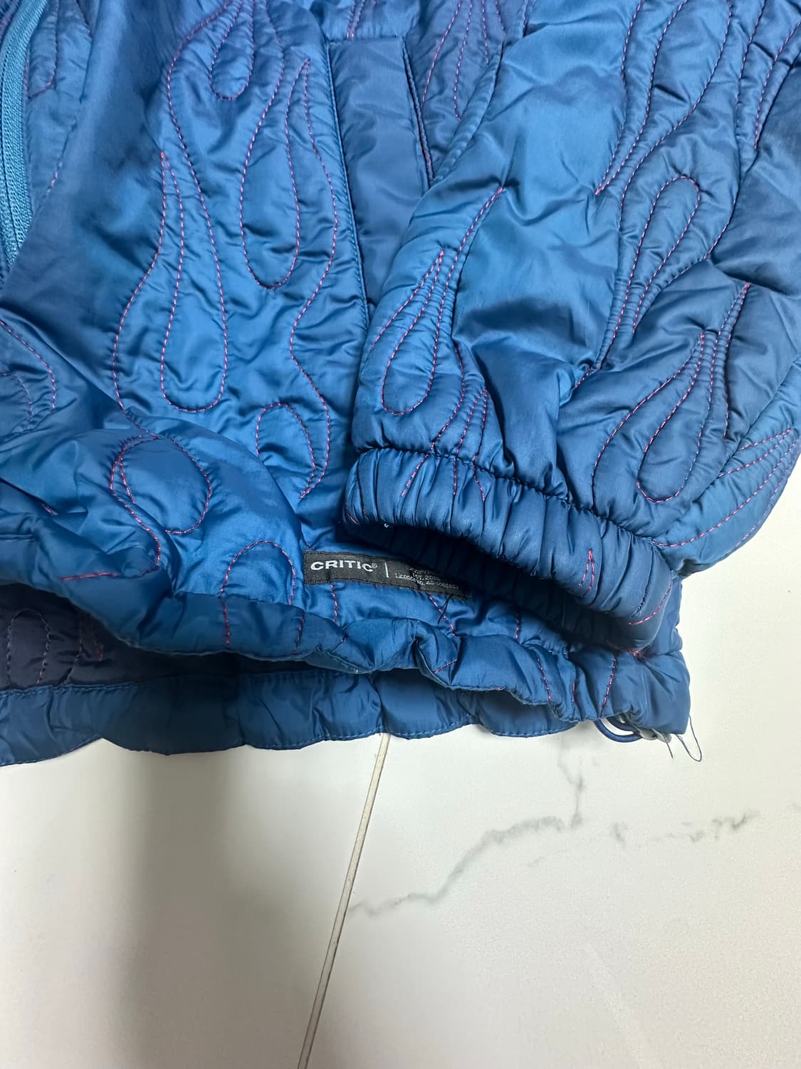 크리틱 퀼팅 자켓 세트 (자켓+바지)  상품이미지2