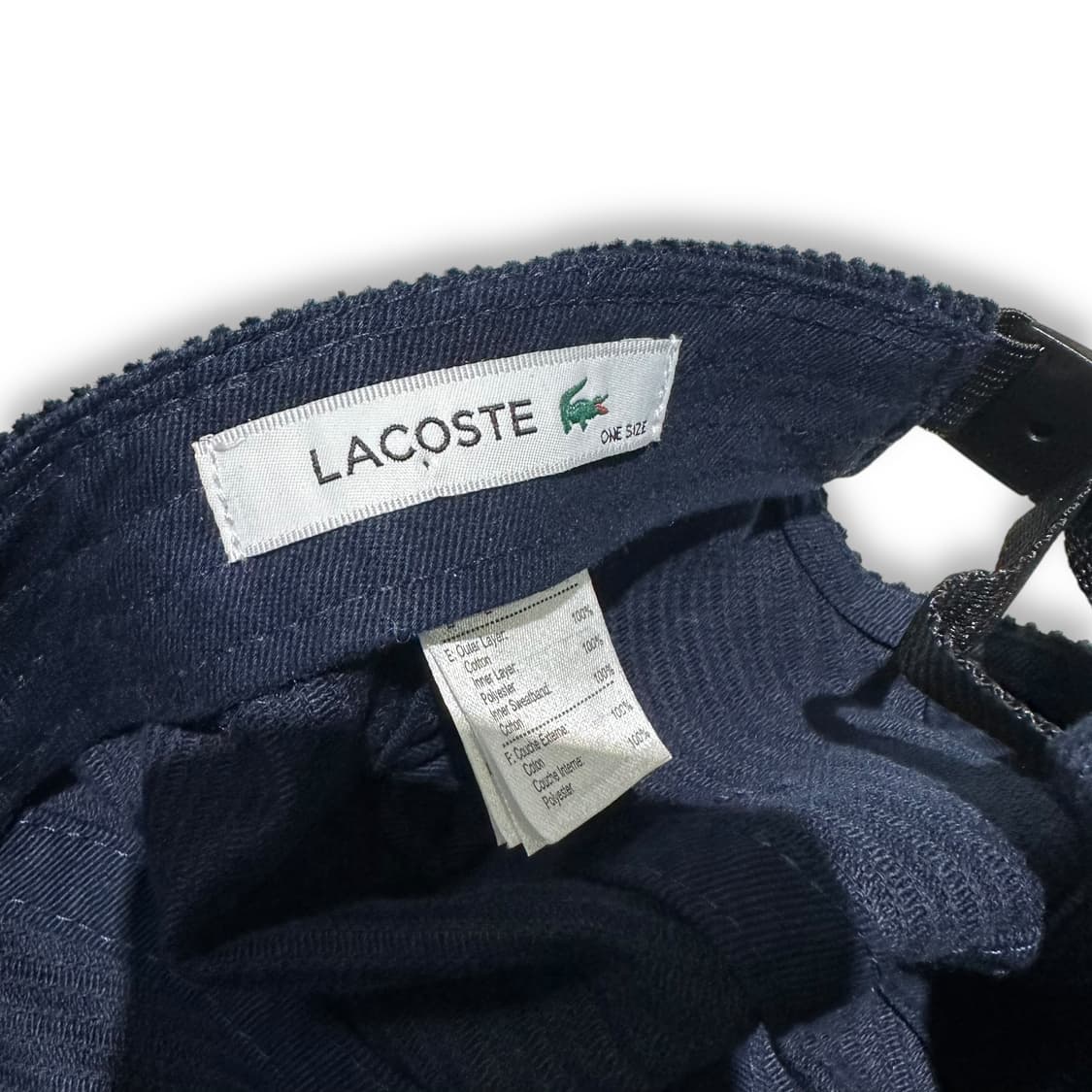 라코스테 코듀로이 볼캡 상품이미지4