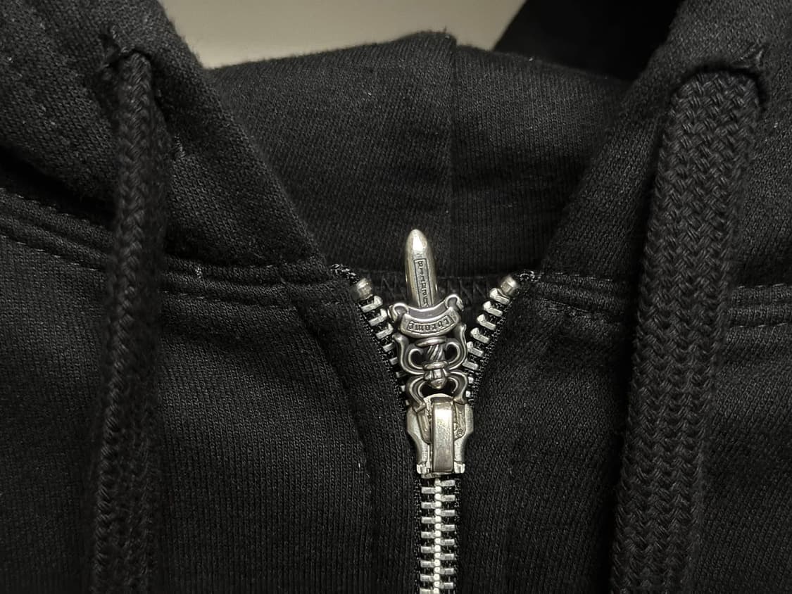 크롬하츠 새상품급 정품 헤비웨이트 홀스슈 카모 집업 급처분 상품이미지4