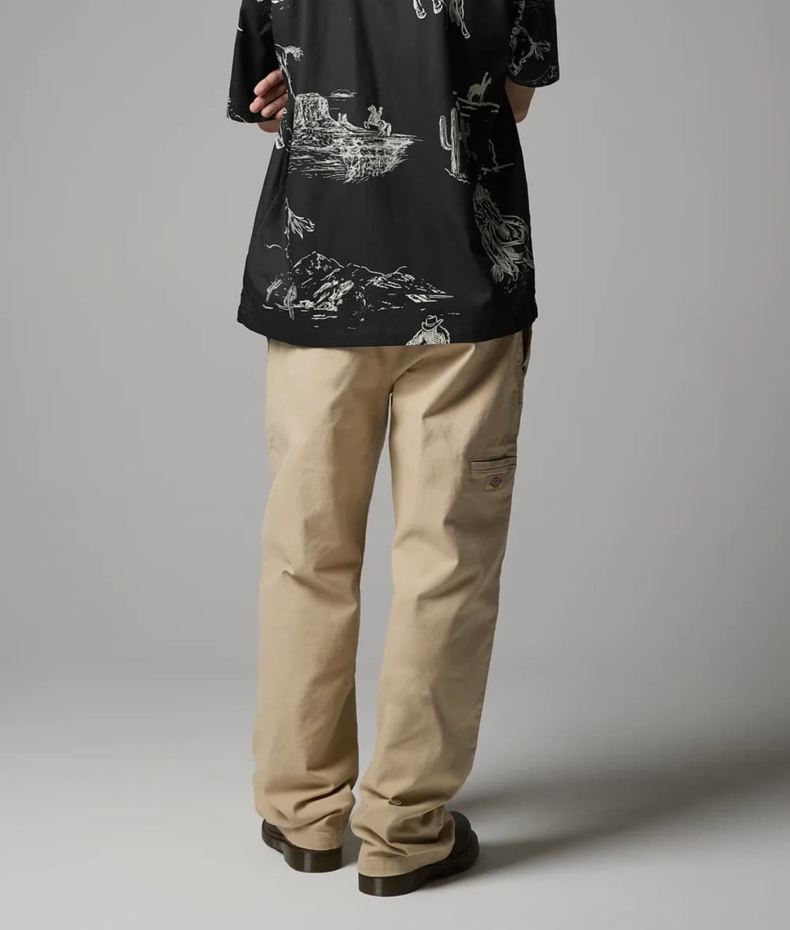 디키즈 캔버스 트윌 더블니 팬츠 Stone Weather 상품이미지2