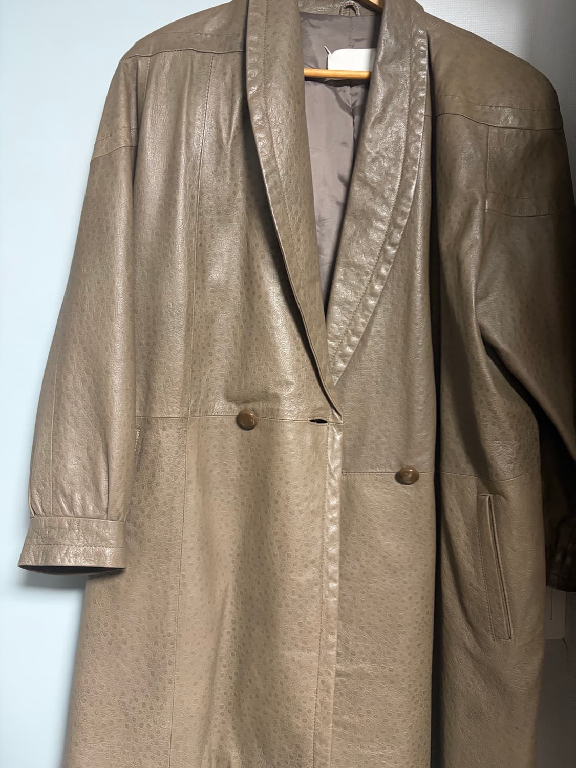 메종마르지엘라 가죽코트 S 상품이미지1