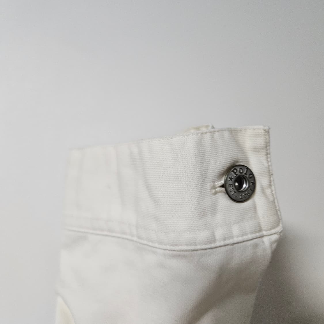 폴로 화이트 코튼 트러커 상품이미지5