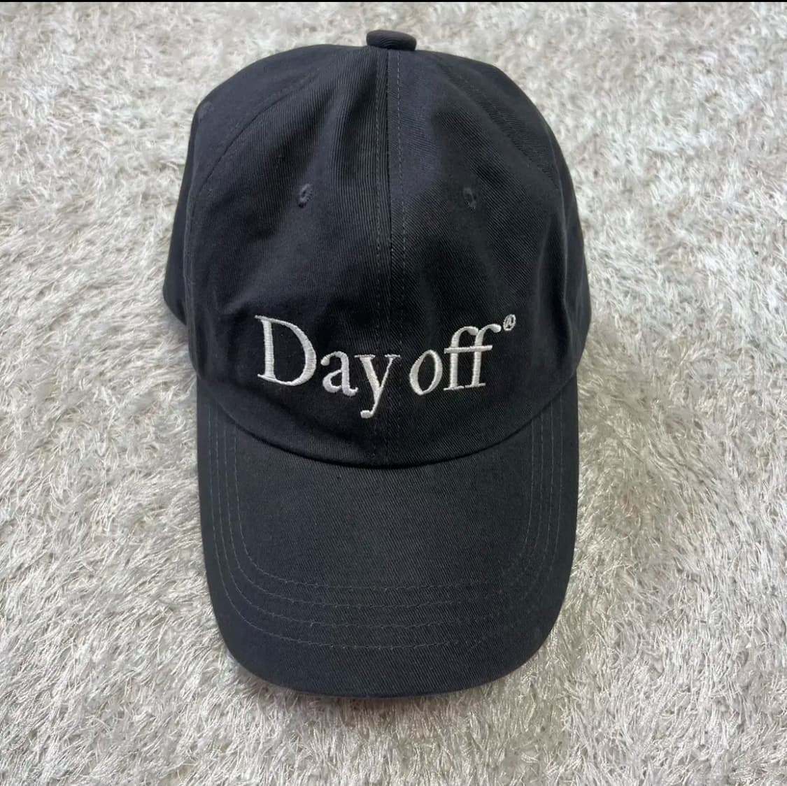 [OS] 에이카화이트 DAY OFF CAP(CHARCOAL) 상품이미지2