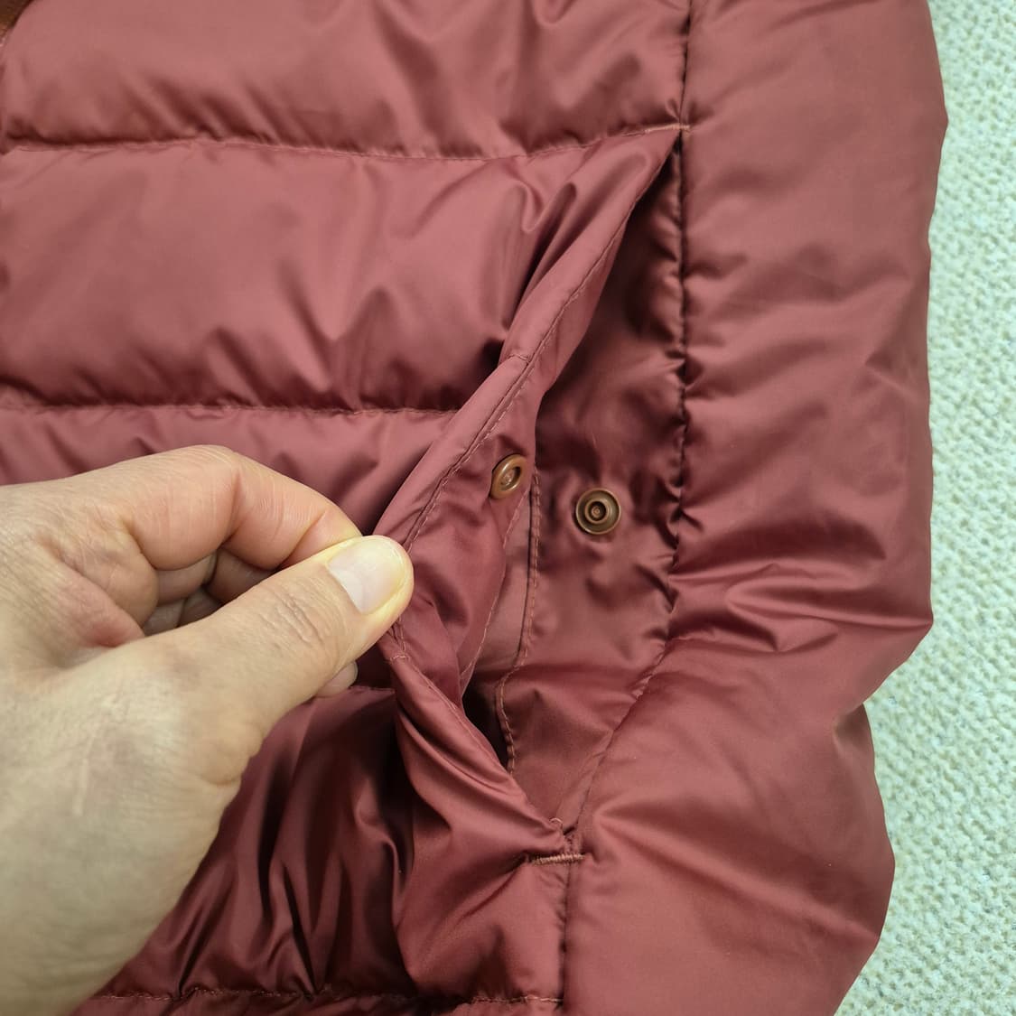 아디다스  삼선덕다운 경량패딩2XL 상품이미지6