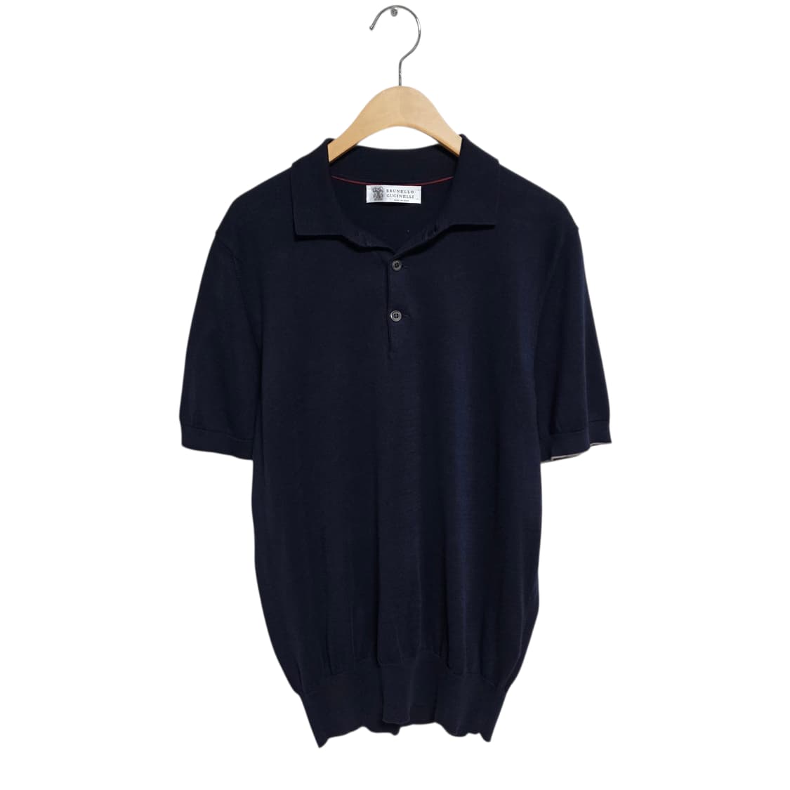 브루넬로 쿠치넬리 피케 반팔 니트 상품이미지1