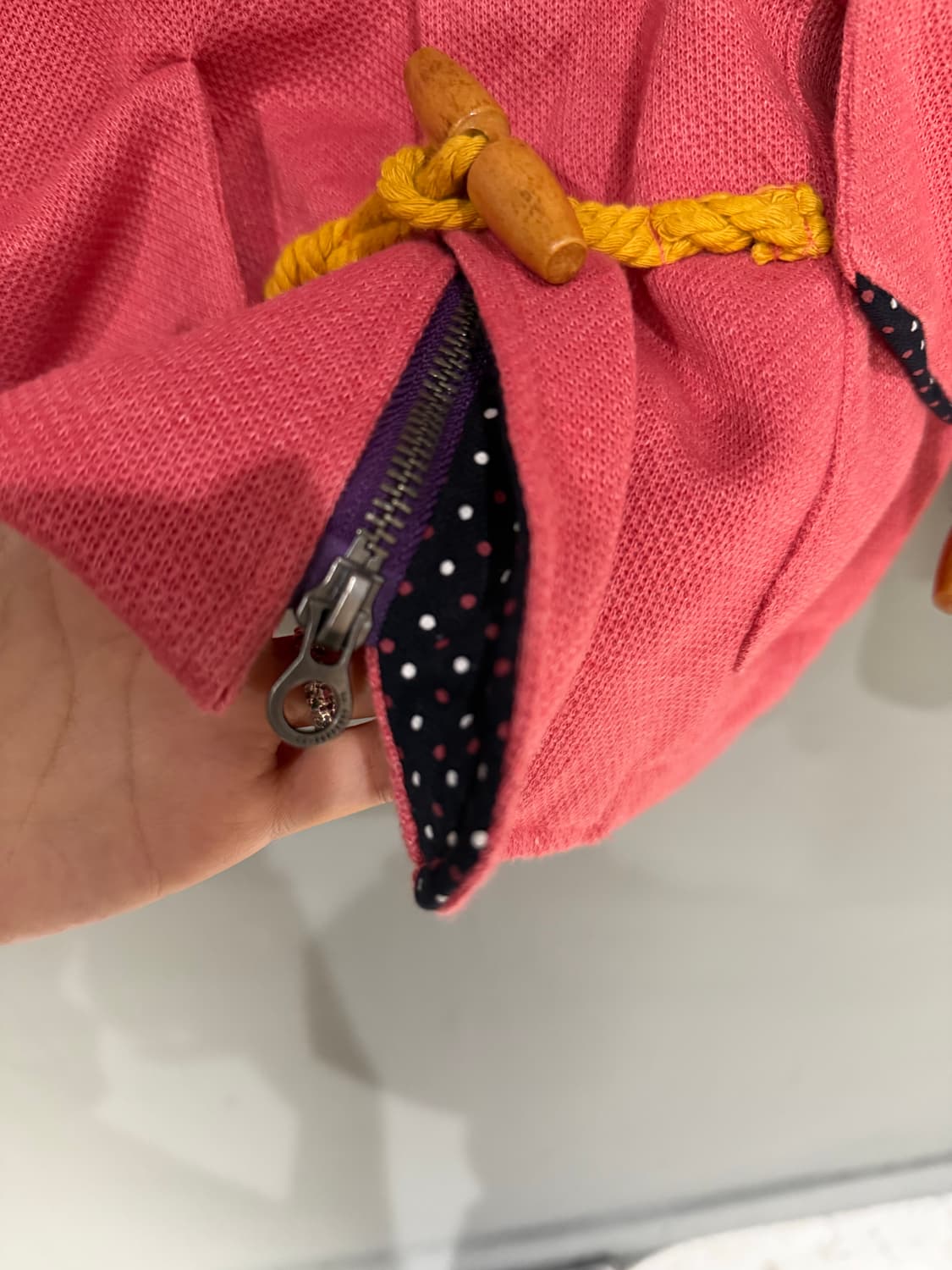 dot point toggle detail hood jacket 상품이미지8