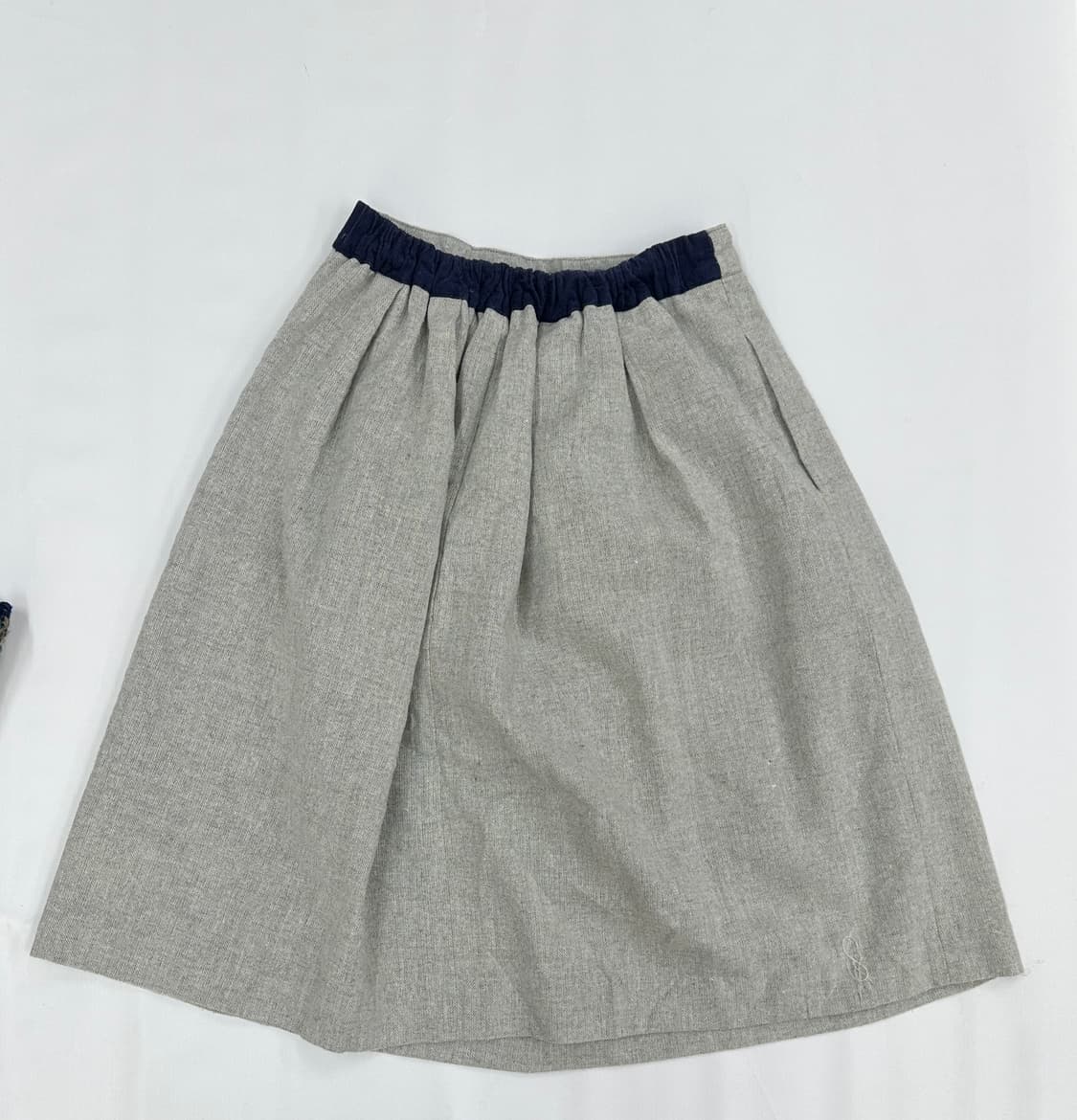 🍀하구미의 에스닉코디세트🍀 니트조끼 자수 모리걸 미디스커트  상품이미지8