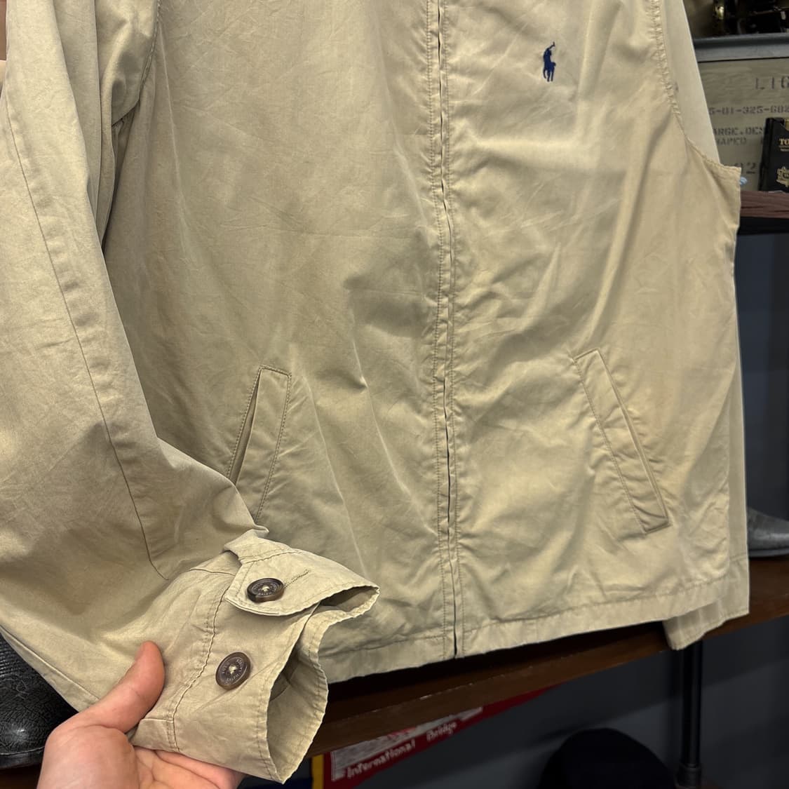 신형라벨 폴로 랄프로렌 타탄체크 라이닝 클래식 스윙자켓 N827 상품이미지4