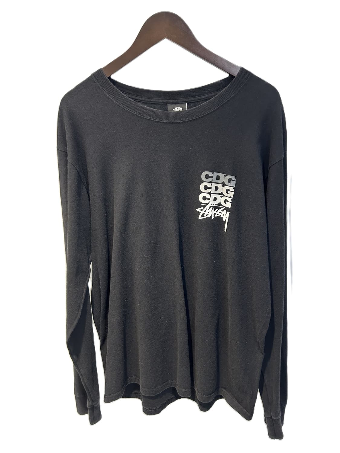 CDG x Stussy 롱슬리브 티셔츠 상품이미지1