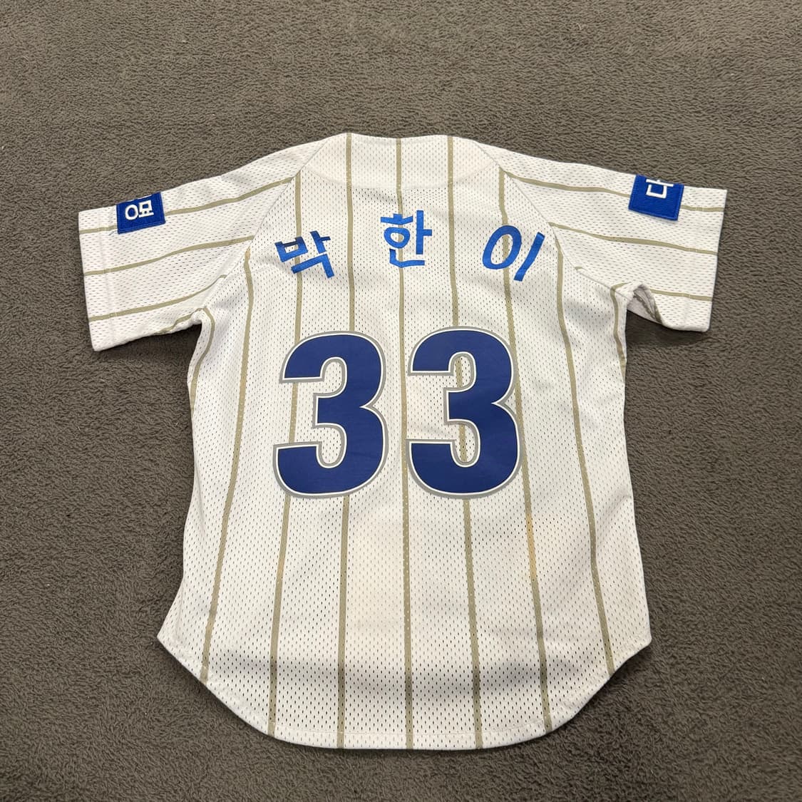 [7] 삼성 라이온즈 스트라이프 야구 유니폼 박한이 c1 상품이미지3