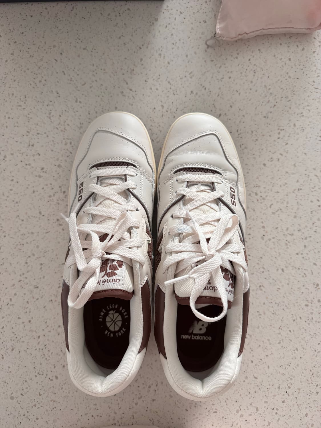 에임레온도로 뉴발란스 550 브라운 285 상품이미지2