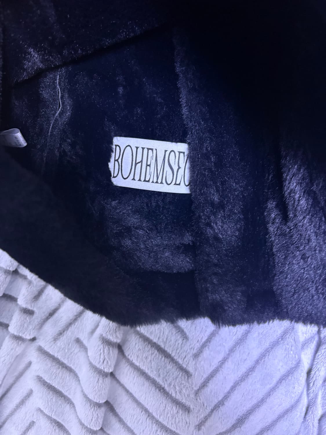 보헤미안 서울 숏 뮤스탕 블랙 상품이미지6