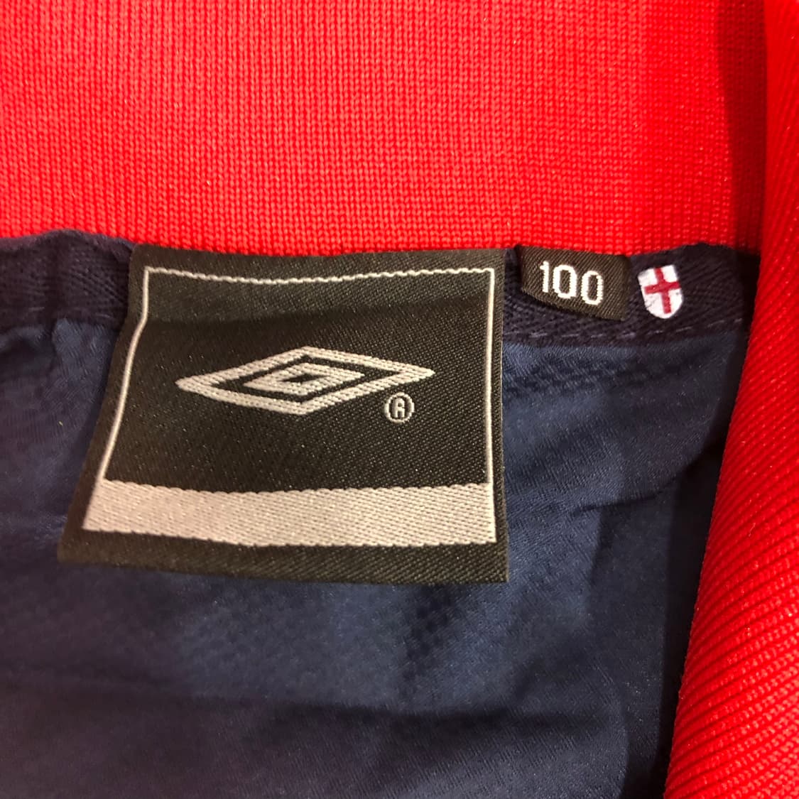 새상품 엄브로 잉글랜드 국대 바람막이 트랙 자켓 상품이미지6