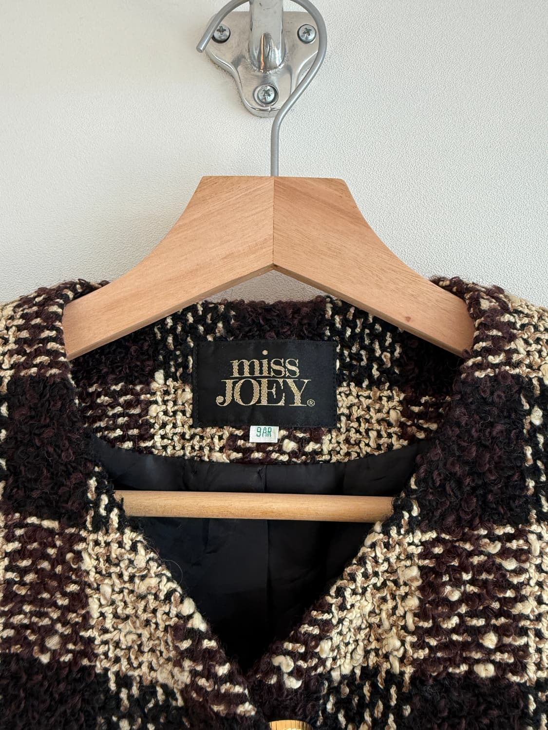 Pre owned 울 체크 자켓(JAPAN) 상품이미지6