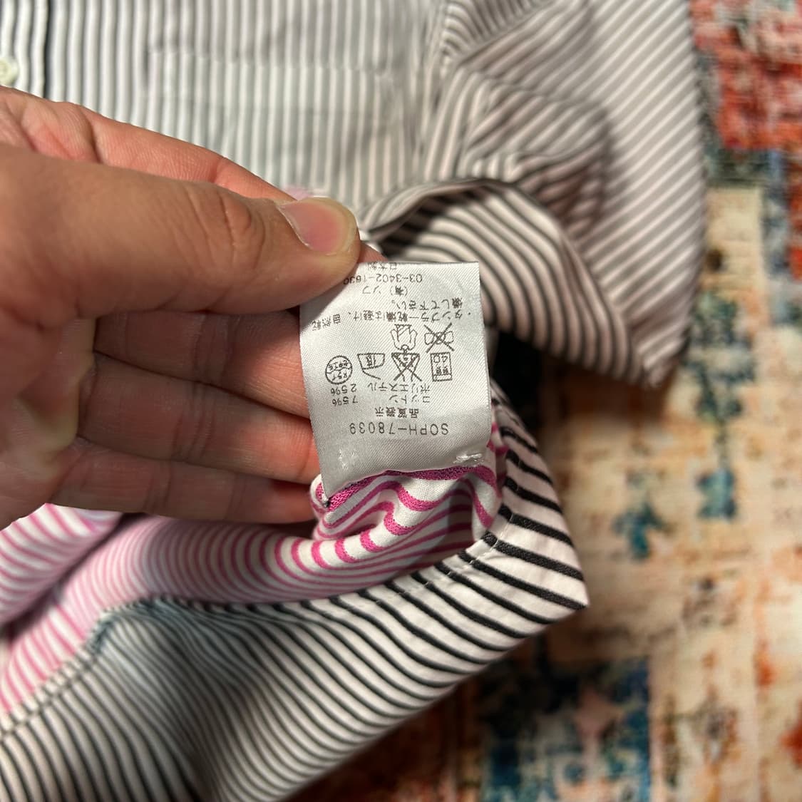 [L] 소프넷 스트라이프 셔츠 상품이미지6