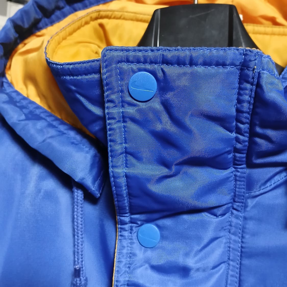 nike 나이키 연세대 돕바 농구부 연대 올드스쿨 벤치코트 패딩 상품이미지6