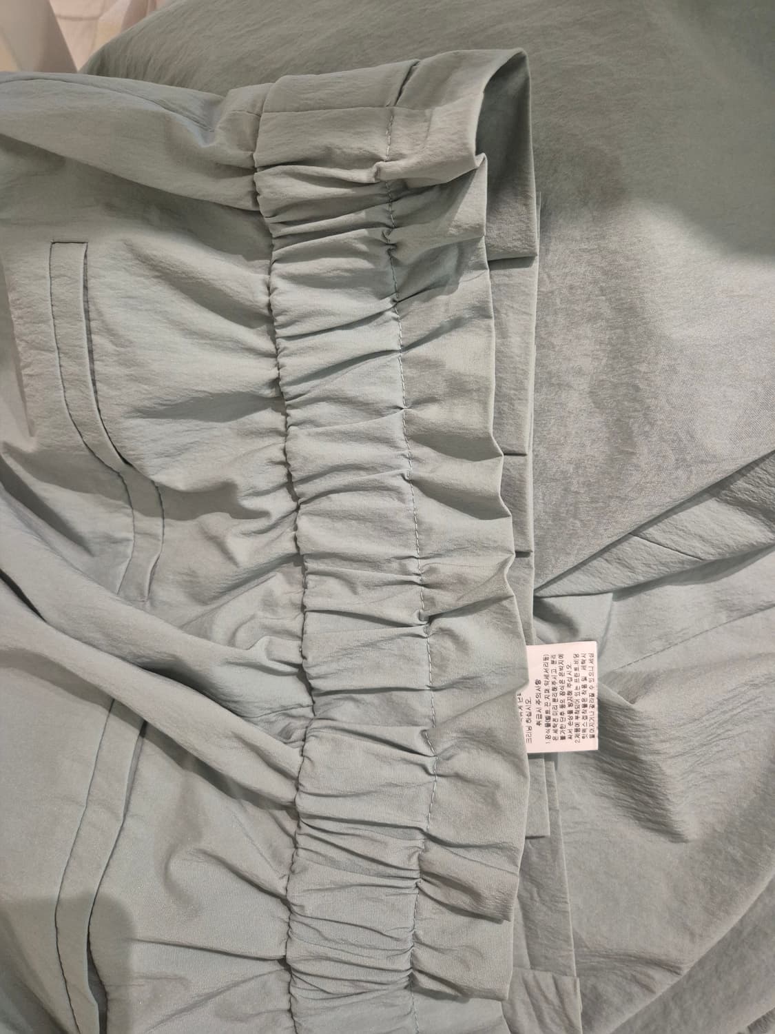 미샤 와이드 핀턱 슬랙스 상품이미지4