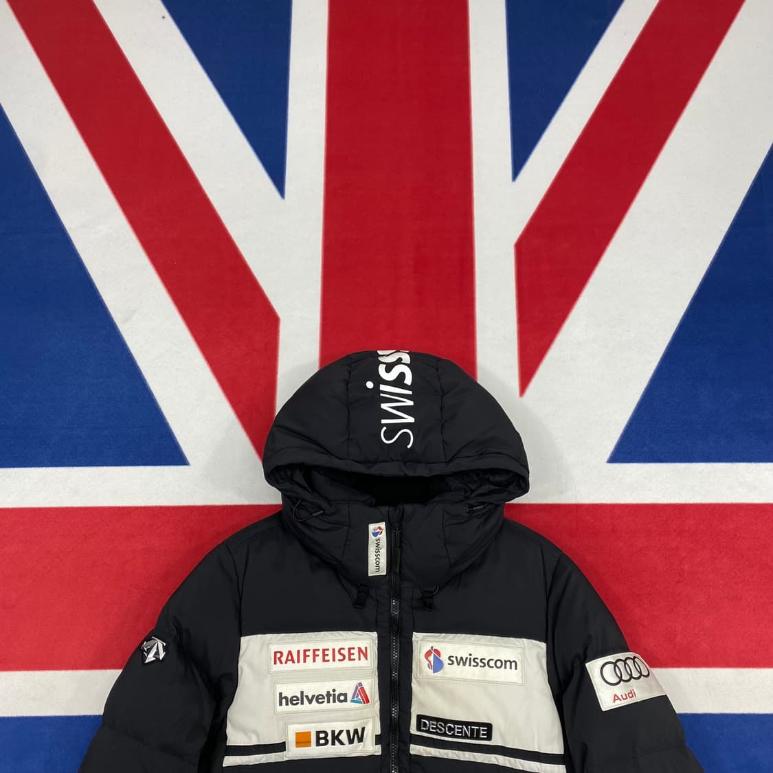 데상트 스키팀 덕다운 롱패딩 95 상품이미지2