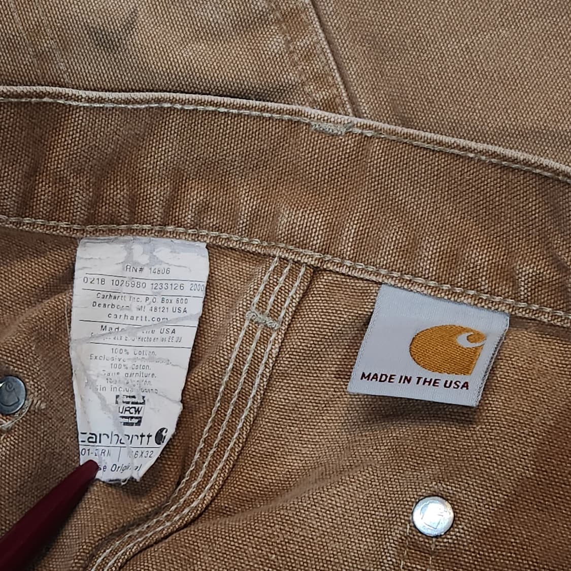 36)칼하트 더블니 (USA) 상품이미지8