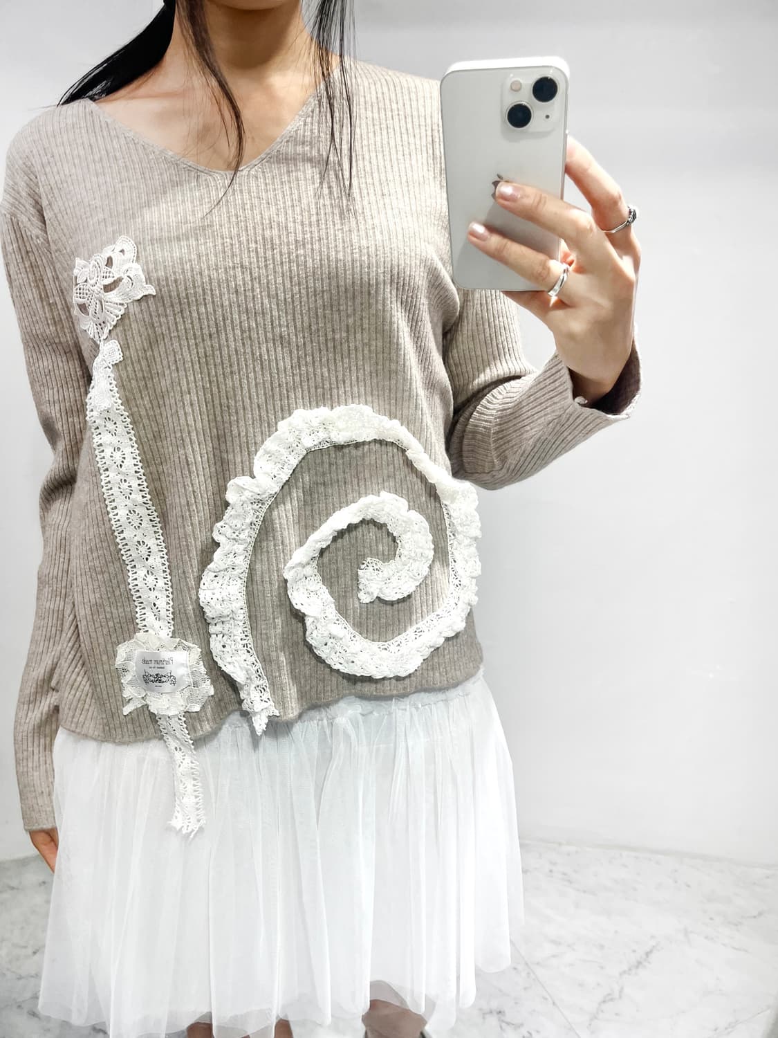 Lace Spiral Knit 상품이미지7