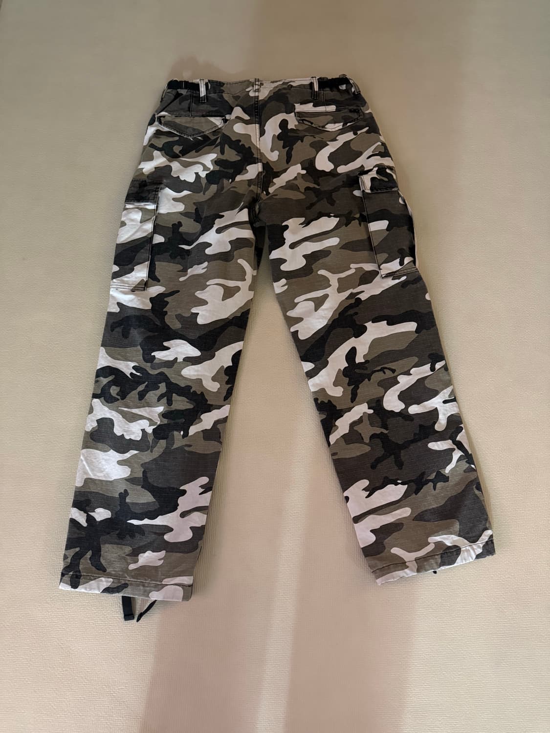 스투시 립스탑 밀리터리 카고 팬츠 스노우 카모 (Stussy Ripsto 상품이미지5