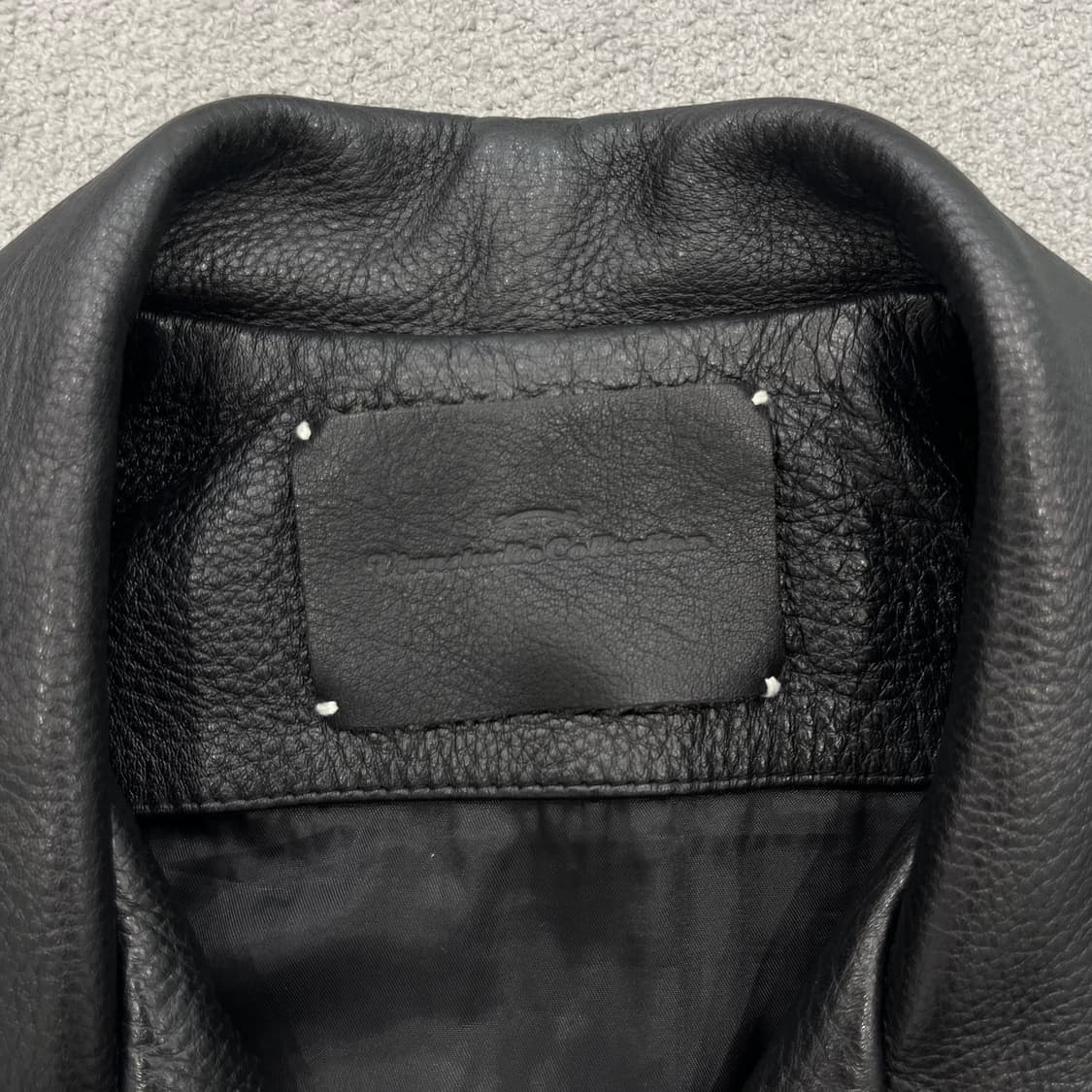 S 비바스튜디오 소가죽 라이더 레더자켓 상품이미지6