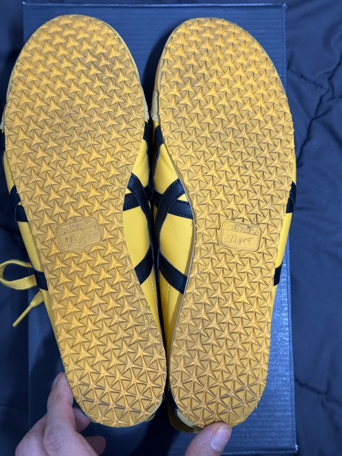 오니츠카타이거 멕시코66 옐로우 블랙 상품이미지5