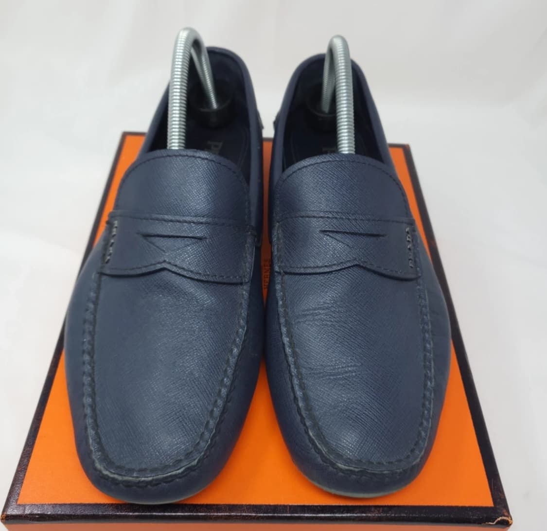 정품 프라다 사피아노 드라이빙 슈즈 270mm 상품이미지2