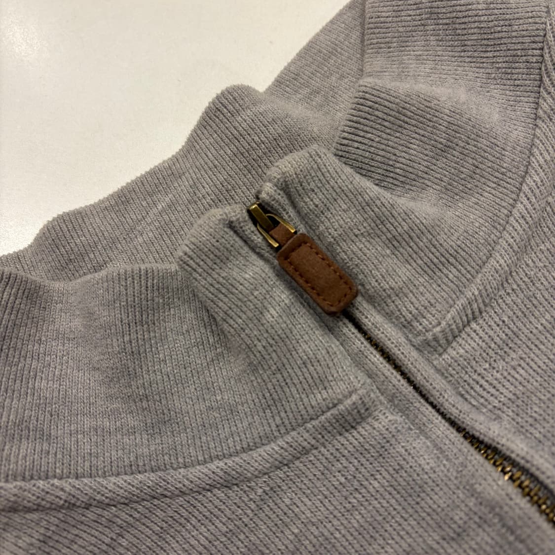 [XL] 폴로 랄프로렌 하프넥 맨투맨 그레이 C16 상품이미지4