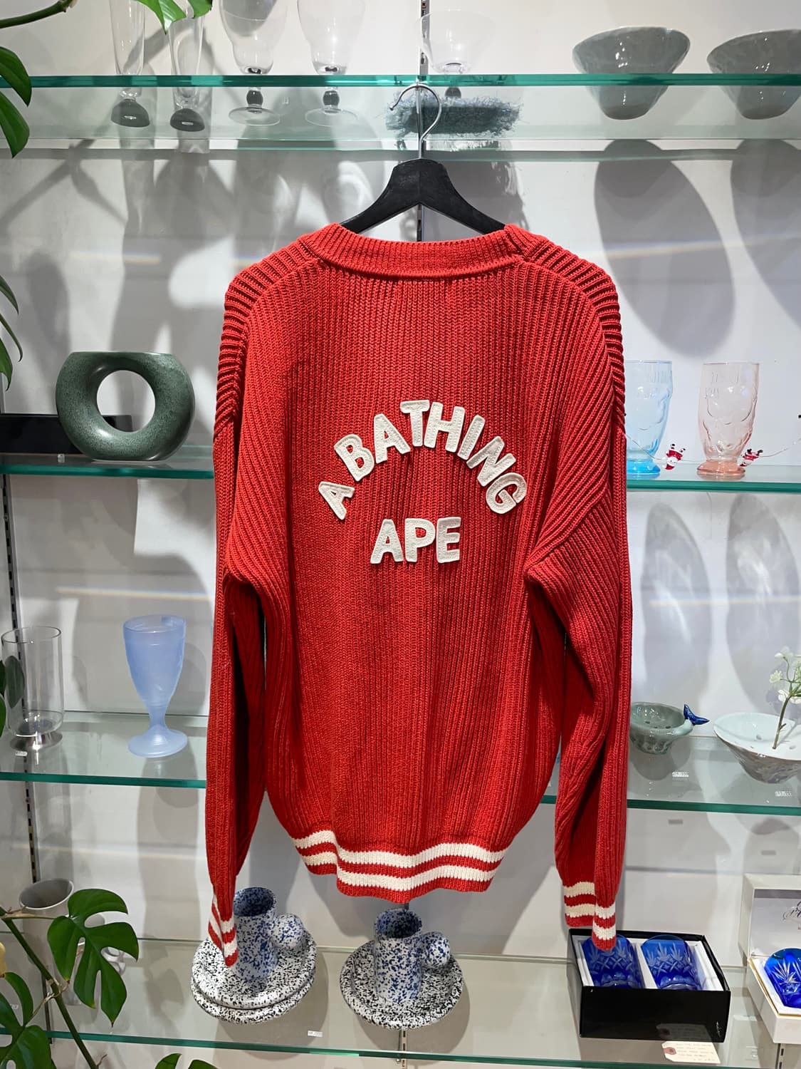 베이프 college cardigan 상품이미지2